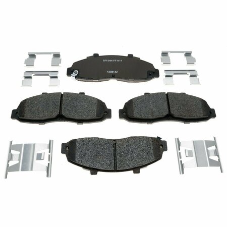 R/M BRAKES BRAKE PADS OEM OE Replacement Metallic Includes Mounting Hardware MGD679MH